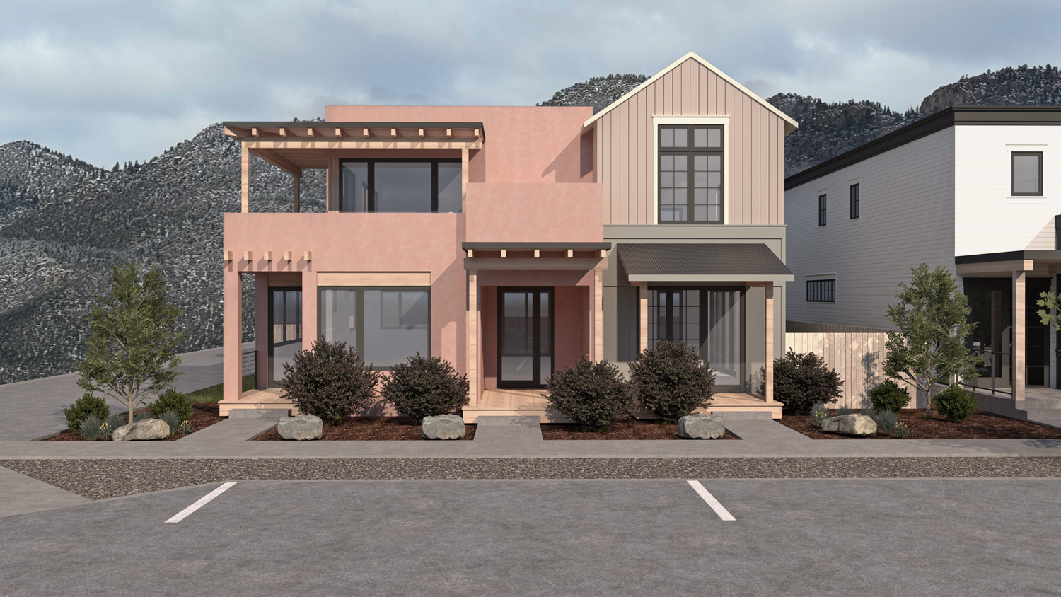 Estrella, Cielo (Condos) & Lodgepole (townhouse) Exterior - The Crossing Buena Vista, Colorado living community